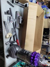 Dyson Cinetic Big Ball Animal Bagless Upright Vacuum Purple/Iron - Used