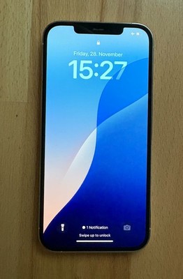 Apple iPhone 12 Pro Max A2411 - 256GB - Silber (Ohne Simlock) (Dual-SIM)