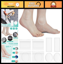 4 Pack Hockey Ankle Gel Pads - Skate Gel Discs for Boots  Ankle Protection, 2.4