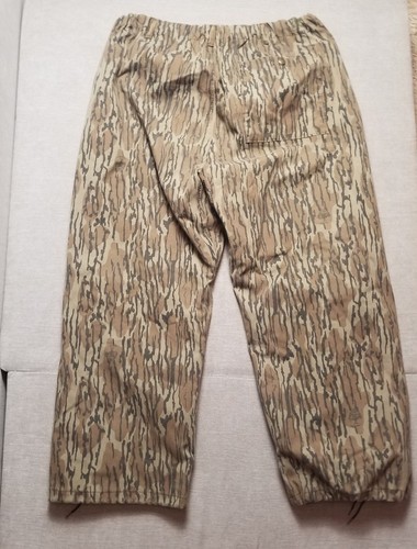 Vtg Cabelas Gore Tex Mossy Oak Bottomland Camo Jacket Pants Set 80s USA Sz XL - Picture 19 of 24