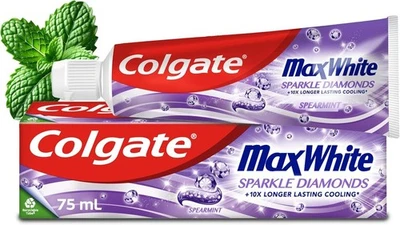 BRANDED Colgate Max White-Sparkle Diamonds Toothpaste 75-Ml Teeth Whitening