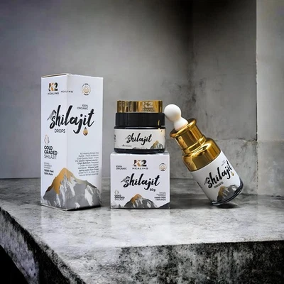 Pure Himalayan Shilajit Resin | Enegy,Strength & Vitality | 15g_100g Gold Grade