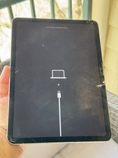 Broken Unlocked Apple iPad Air 11" M2 128GB MUXD3LL/A - For Repair!