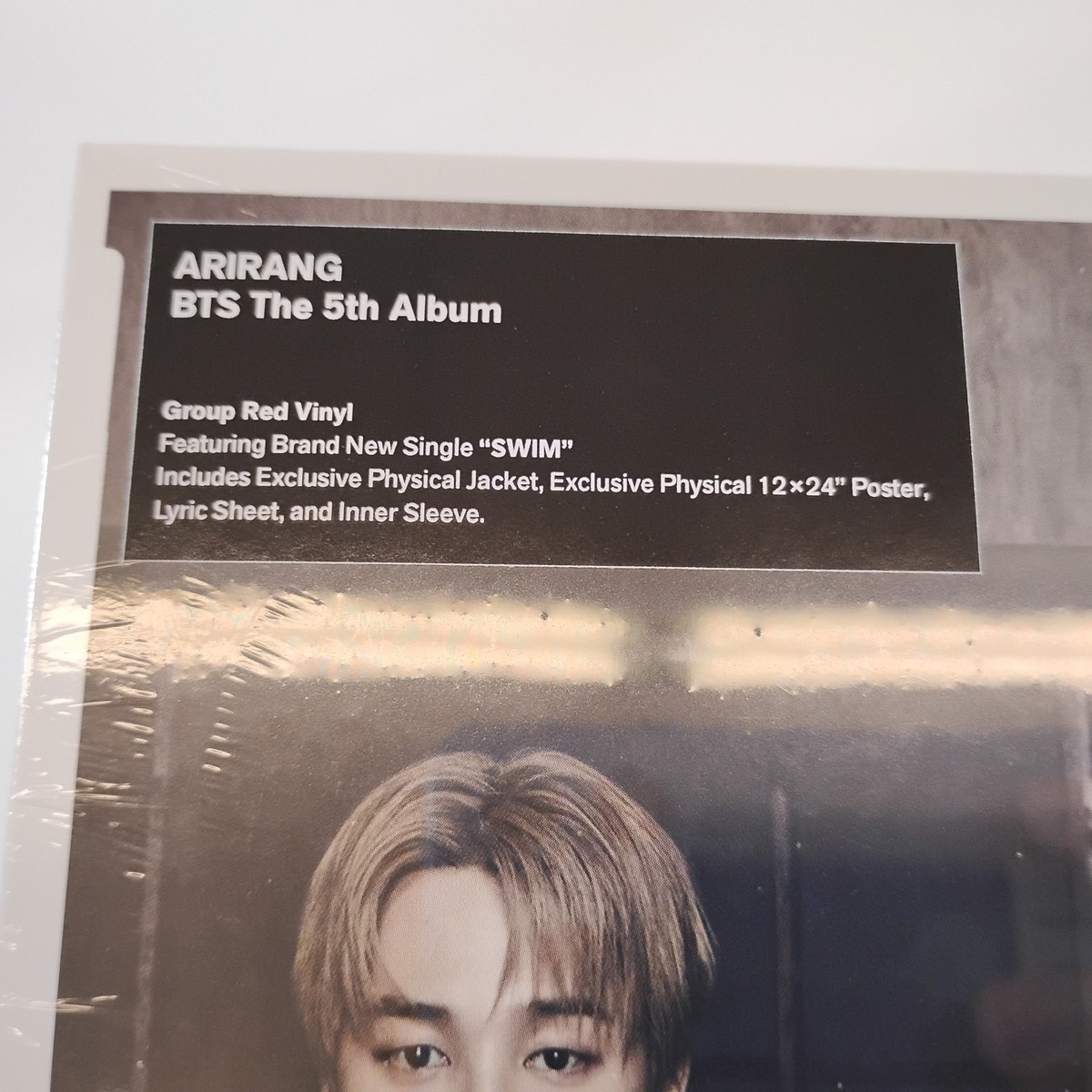 BTS Arirang The 5th Album Target Exclusive Red Vinyl LP + SW!M CD