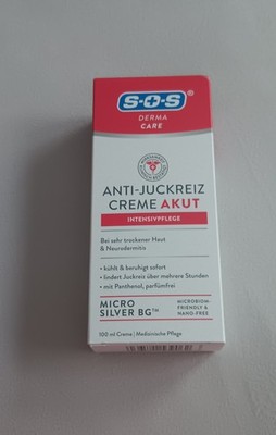 Anti-Juckreiz Creme Akut 100ml von SOS Derma Care Neu & original Verpackt!