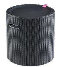 Cool Side Table Cooler 3 in 1 Outdoor Patio Table and Ice Chest Storage, Idea...