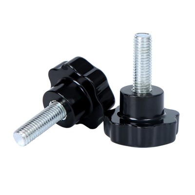 Seven Star Grip Schrauben 10 St��ck M8*40 mit Pflaumengriff zum Handanziehen