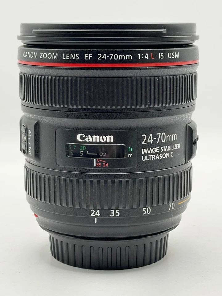 CANON EF 24-70mm 1:4 L IS USM LENS - BELOW-AVERAGE - E F 24-70 mm f/4.0L - Image 2 of 4