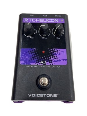 TC HELICON Effect Pedal VoiceTone X1 Used