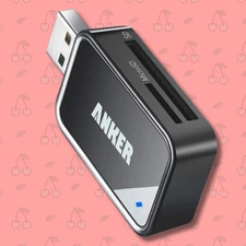 2-in-1 USB 3.0 SD Card Reader for SDXC/SDHC/SD/MMC/RS-MMC/Micro SD/UHS-I