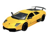 Motormax Lamborghini Murcielago Lp 670-4 Sv Gelb 1:24 Die Cast Model Neu 73350