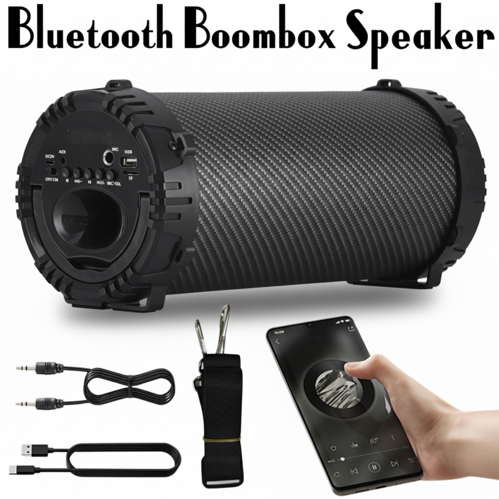 3600W Wireless Portable Bluetooth Boombox Speaker Loud Stere