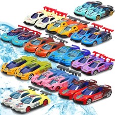 Soulchen 24 Pcs Color Changing Cars Water Activated Bath Toys Vehicles in Wat...