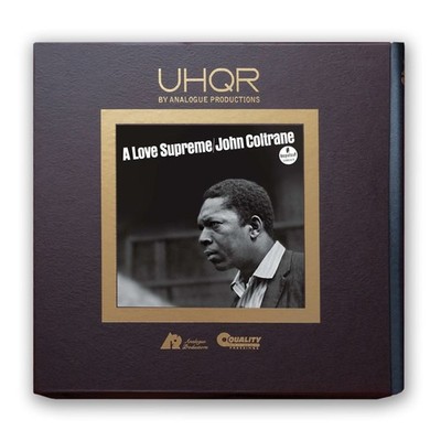 John Coltrane: A Love Supreme 2 LP, 45 rpm,  CLARITY Vinyl, Ultra Disc One-Step