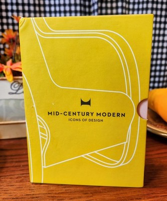 Mid-Century Modern Icons of Design Thames & Hudson 2016 3 Out Of 4 Books Used