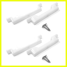 2 Sets of 4-1/2'' Fake Drawer Front Clips - Perfect for Kitchen Bath Projects