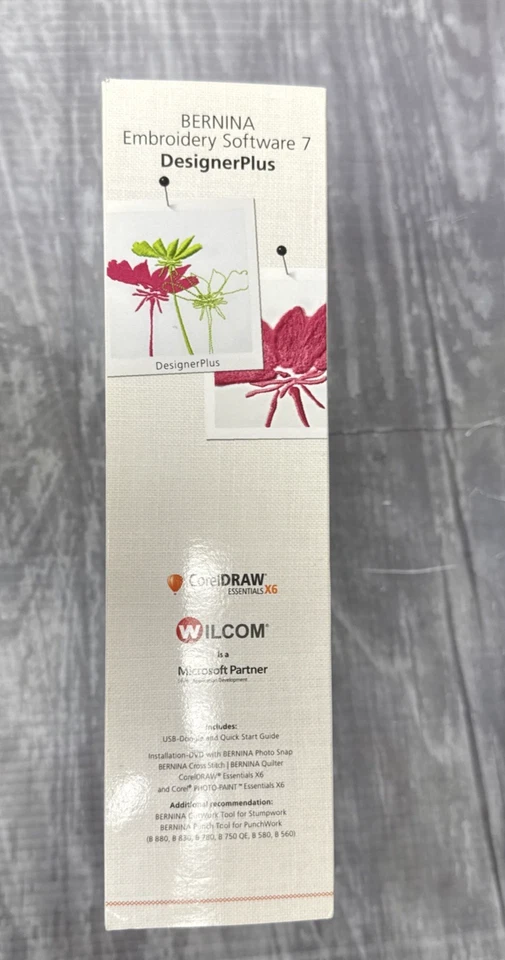 Genuine Bernina Embroidery Software 7 DESIGNERPLUS, DEALER KIT - Image 4 of 4