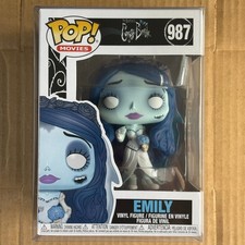 Funko Pop! Emily #987, la novia cadáver de Tim Burton, películas