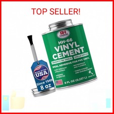 HH-66 Vinyl Cement, 8 oz. can - Vinyl Adhesive, Cement Glue, Repair Glue, Inflat
