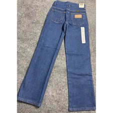 Vintage Wrangler Pro Rodeo Cowboy Cut 13MWZBP Blue Jeans Boys Size 10 NWT