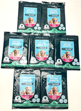 7-packs of 10 Uproot Clean Pet Hair Reducing Dryer Sheets Reduces Static Fresh