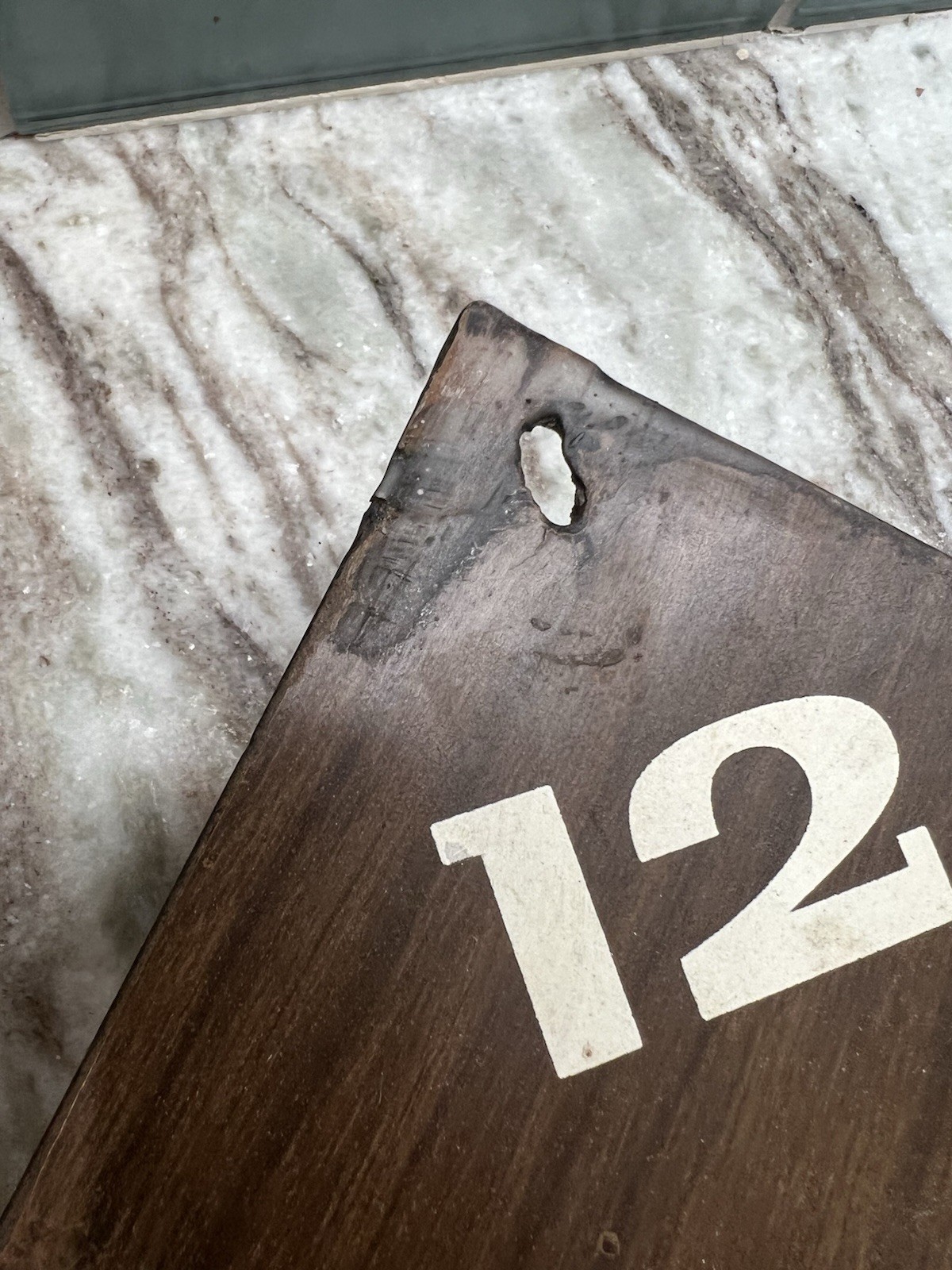 Vintage Skelly 15x15 Pam Clock. Working And Keeps Time