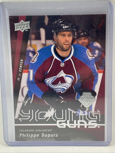 Philippe Dupuis 1/1 One of One 2009-10 Upper Deck Series 2 #457 YOUNG GUNS 1/1