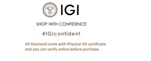 IGI Certified Lab Grown CVD DIAMOND ROUND Cut 1.21 Ct E Color VS2 Clarity STONE - Picture 9 of 13