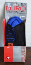 EURO Sock Ski Compression Silver size Medium ...