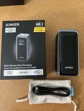 Anker Prime 20000mAh Power Bank 200W 3-Port Multi-Device Fast Charging A1336 USE