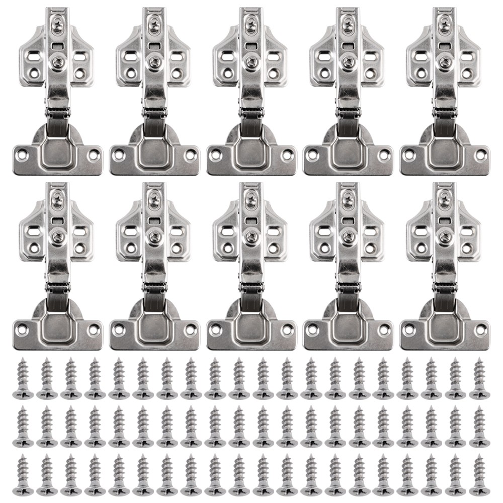 10X Quality Full Overlay 35mm Soft Close Hinges Kitchen Cabinet Cupboard Door UK