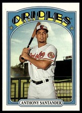 2021 Topps Heritage Anthony Santander #377