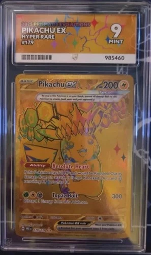 Pikachu ex - 179/131 - 2025 Scarlet & Violet: Prismatic Evolutions - ACE 9