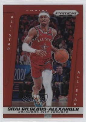 2024-25 Panini Prizm Deca All-Star Red 127/199 Shai Gilgeous-Alexander #246 hs9