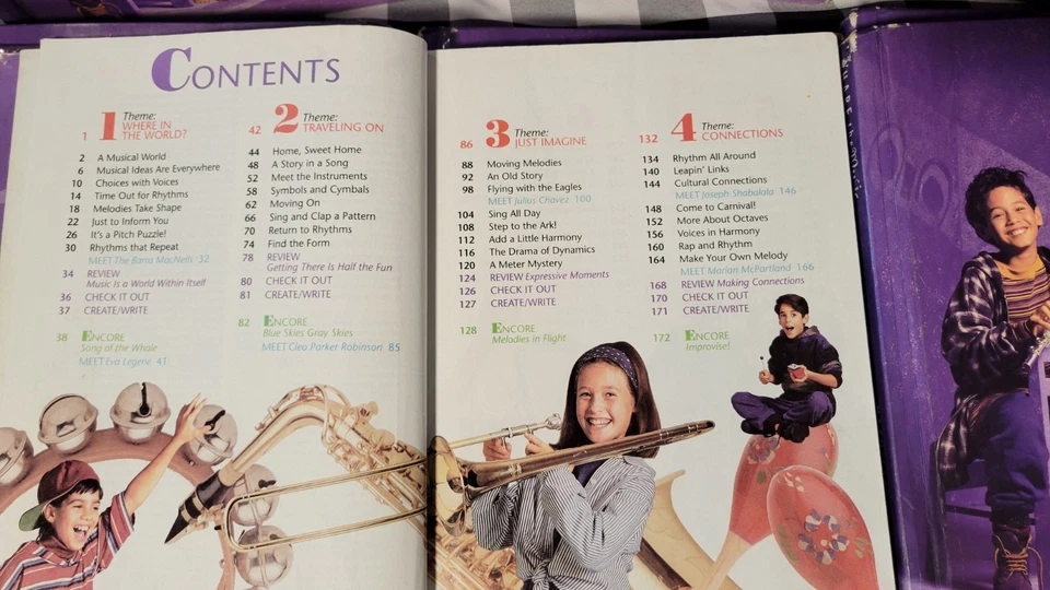 Share The Music Grade 4 Curriculum*Preowned*Hardcover Book - Image 3 of 4