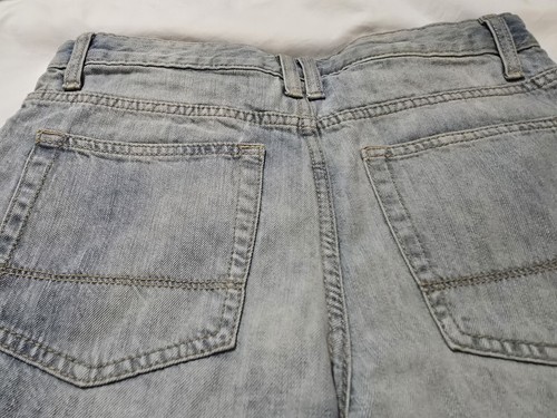 Cat & Jack Light Wash Skinny Entubado Denim Shorts W/Adjustable Waist Size: 16 - Picture 6 of 9