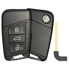 Oem 2018-2025 VW Volkswagen Tiguan Smart Key Prox Fob Remote Entry Uncut Blade
