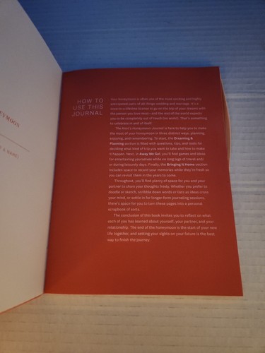 The Knot Honeymoon Journal : invites, listes de contrôle et conseils pour la planification et... - Photo 2/7