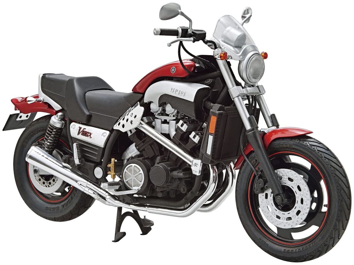 Aoshima 1/12 Scale Model Motorcycle Kit Yamaha Vmax 5GK V Aoshima 1/12 Scale Model Motorcycle Kit Yamaha Vmax 5GK V