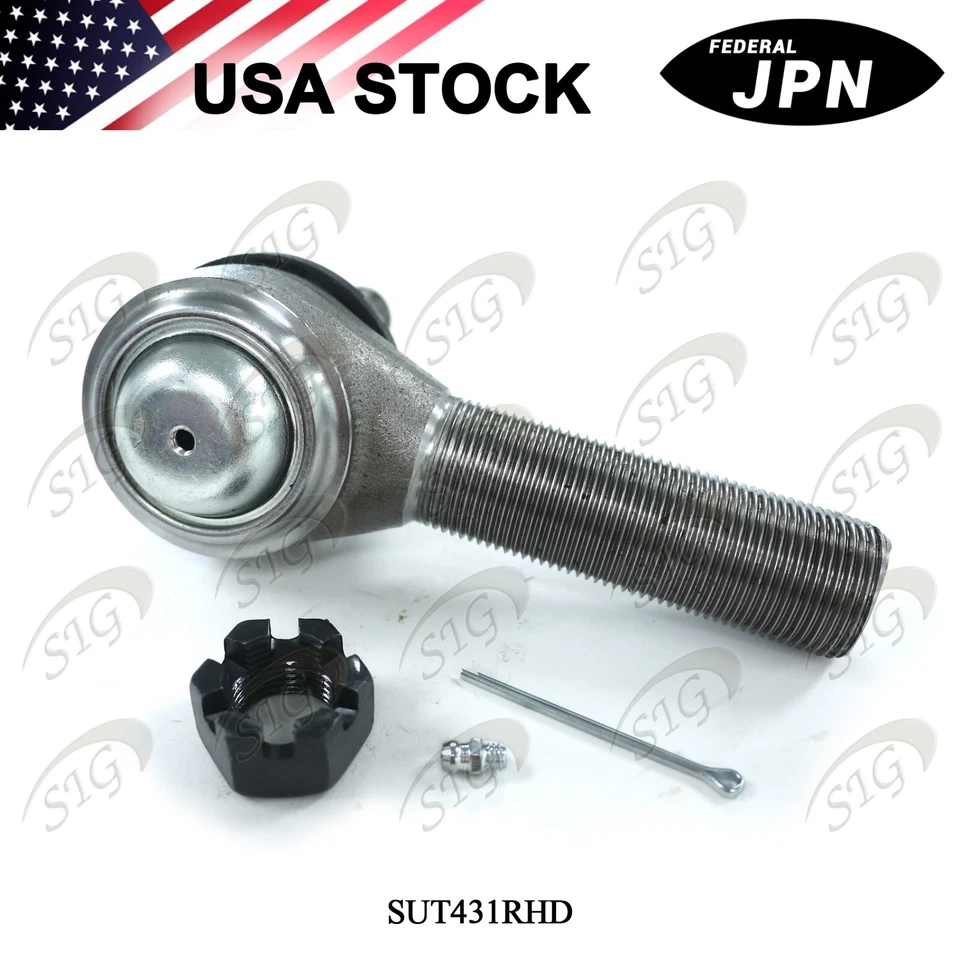 Extremo de varilla de amarre delantero derecho Peterbilt 282 1965-1980 Ref ES431R R230071 E4616 1 PIEZA Foto 2 de 4