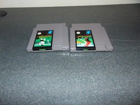 Nintendo NES Console Games Tennis & Golf - VGC