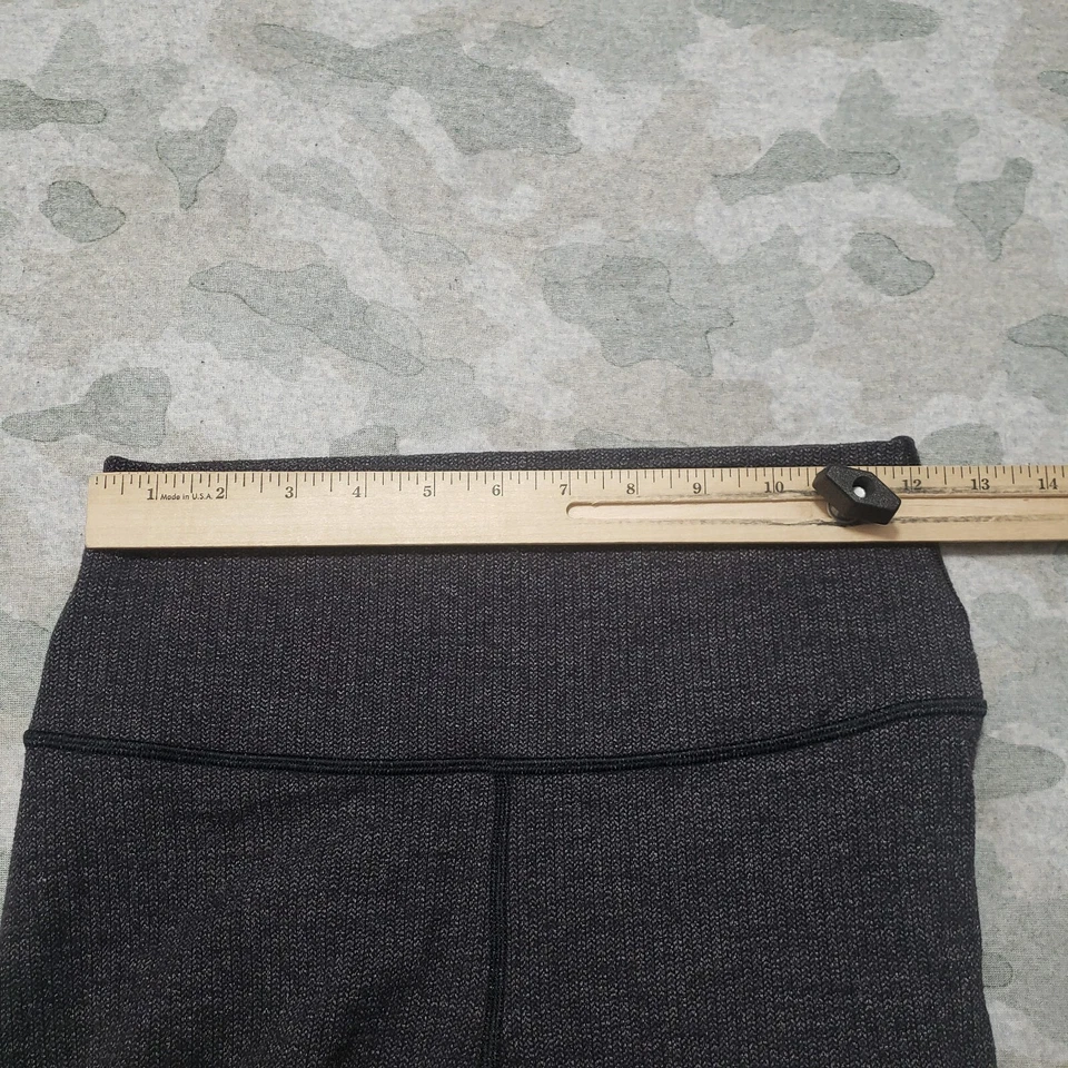 Lululemon Leggings Womens 6 Gray Pull On Gym Fitness Activewear Ankle - Image 4 of 4