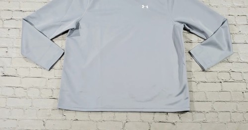 Under Armour Rival Crew Sweatshirt Grey 1362873-011 MENS SIZE SMALL - 第 3/6 張圖片