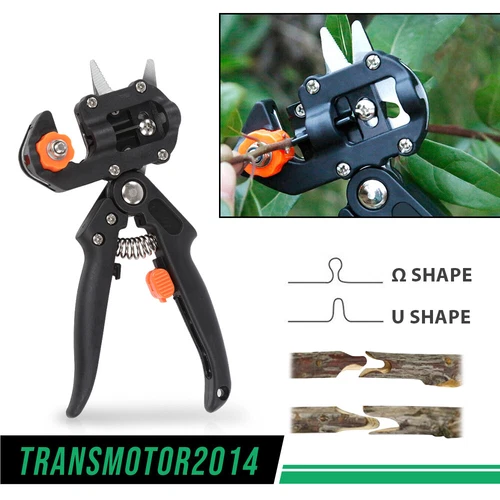 Garden Tree Grafting Knife Cutting Tool Kit Pruning Pruner Shears Snip Scissors - Picture 5 of 10
