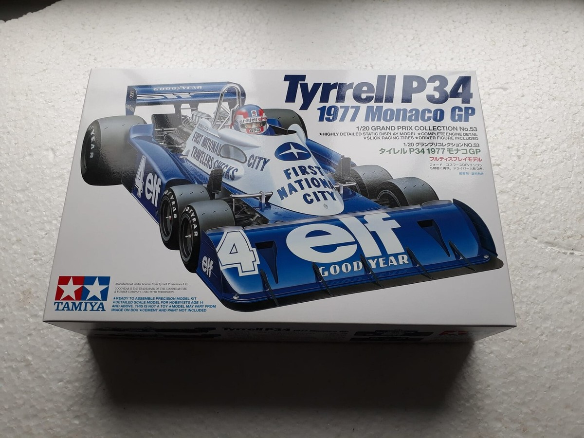 自動車 Tyrrell P34 1977 Monaco GP No.53 Tamiya 1/20 Tyrrell P34 