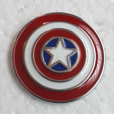 MARVEL MCU CAPTAIN AMERICAPin Anstecker CAPTAIN AMERICA Schild gross