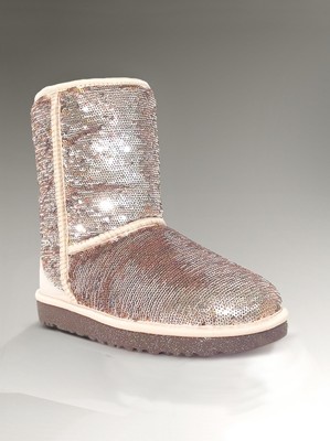 ugg sequin boots champagne