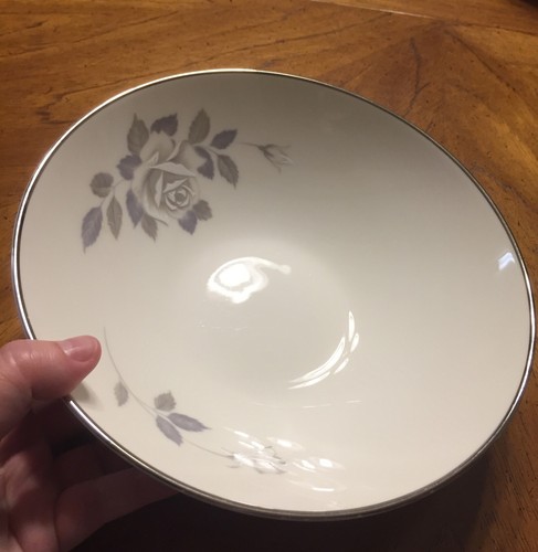 Noritake Rosalind Serving Bowl 9” Discontinued Very Hard To Find - Picture 10 of 12