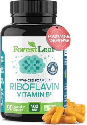 Vitamin B2 Riboflavin - Energy, Skin & Cellular Health - Nervous System Support