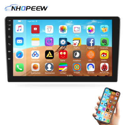 10.1'' Double 2 Din Car Stereo Radio Android 10 GPS Wifi Touch Screen MP5 Player